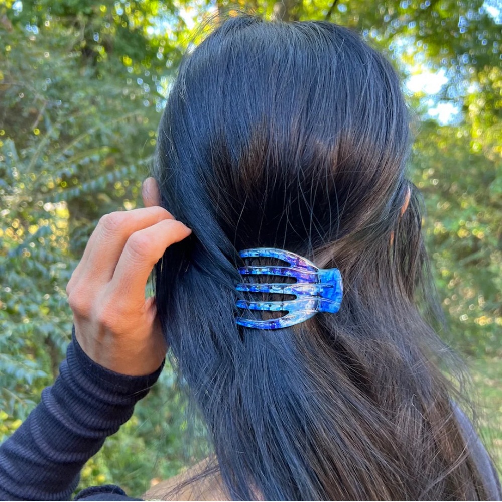 NWT ๐งก๐๐ฉถ French Yogas Claw Clips hair accessories set of 3 - Picture 8 of 14